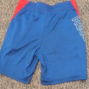 Reebok Royal Blue Shorts with Red Accents